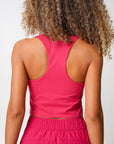 adventure performance racerback tank