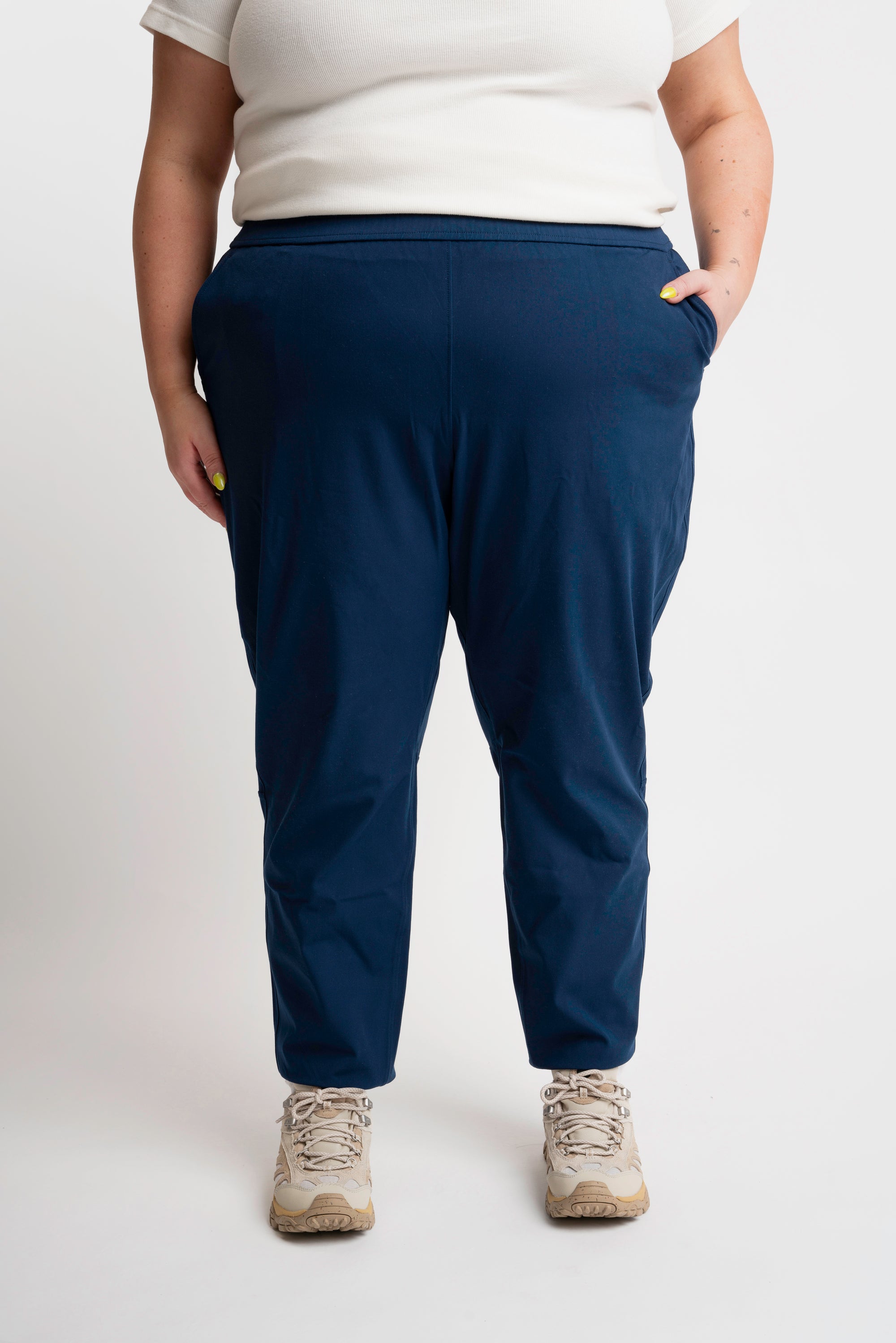 Women's XL activewear pants by Tangerine XL Blk/gray print 